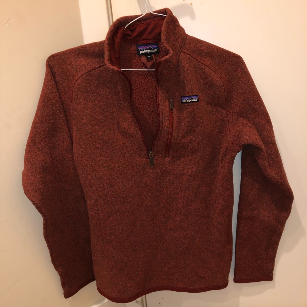 Burnt orange Patagonia Better Sweater